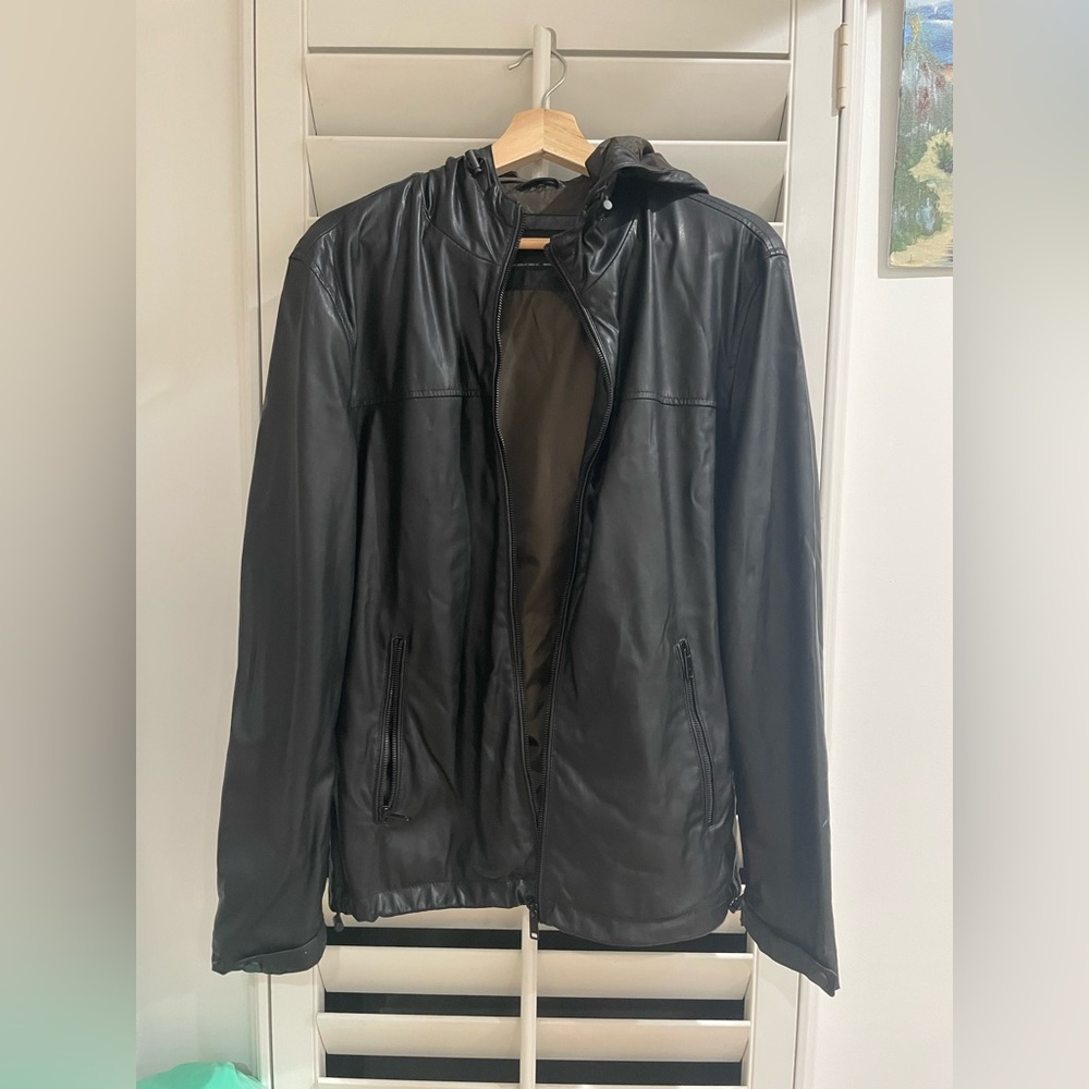 ZARA BLACK LEATHER JACKET
